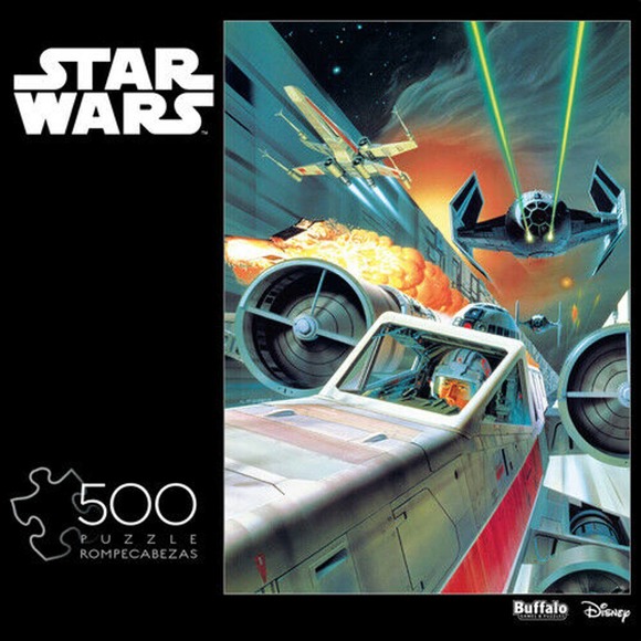 Disney Star Wars Luke X Wing Ships 500 pc Puzzle